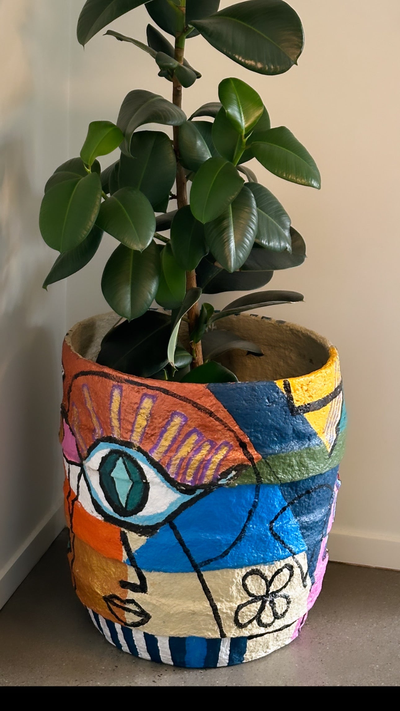 Paper Mache Vessel