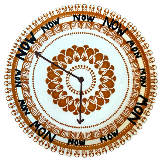 Now clock plate